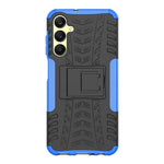 For Samsung Galaxy A25 5G (Global) (161.0 x 76.5 x 8.3mm) Case PC+TPU 2-in-1 Tire Texture Cover with Kickstand