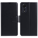 HANMAN Mill Series Flip Cover for Oppo A78 4G Wallet Phone Case PU Leather Stand Shell