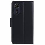 HANMAN Mill Series Flip Cover for Oppo A78 4G Wallet Phone Case PU Leather Stand Shell