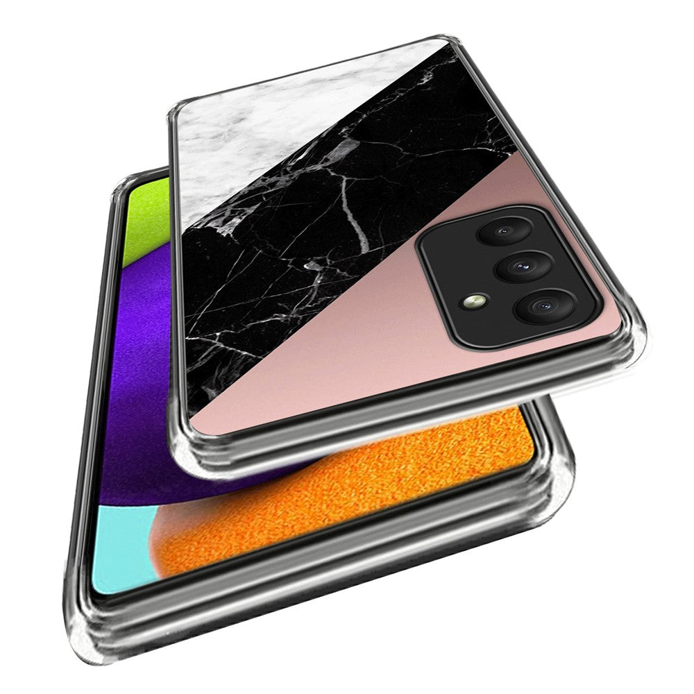 Til Samsung Galaxy A55 5G Cover TPU Beskyttende Mønster Design Fleksibelt Telefoncover