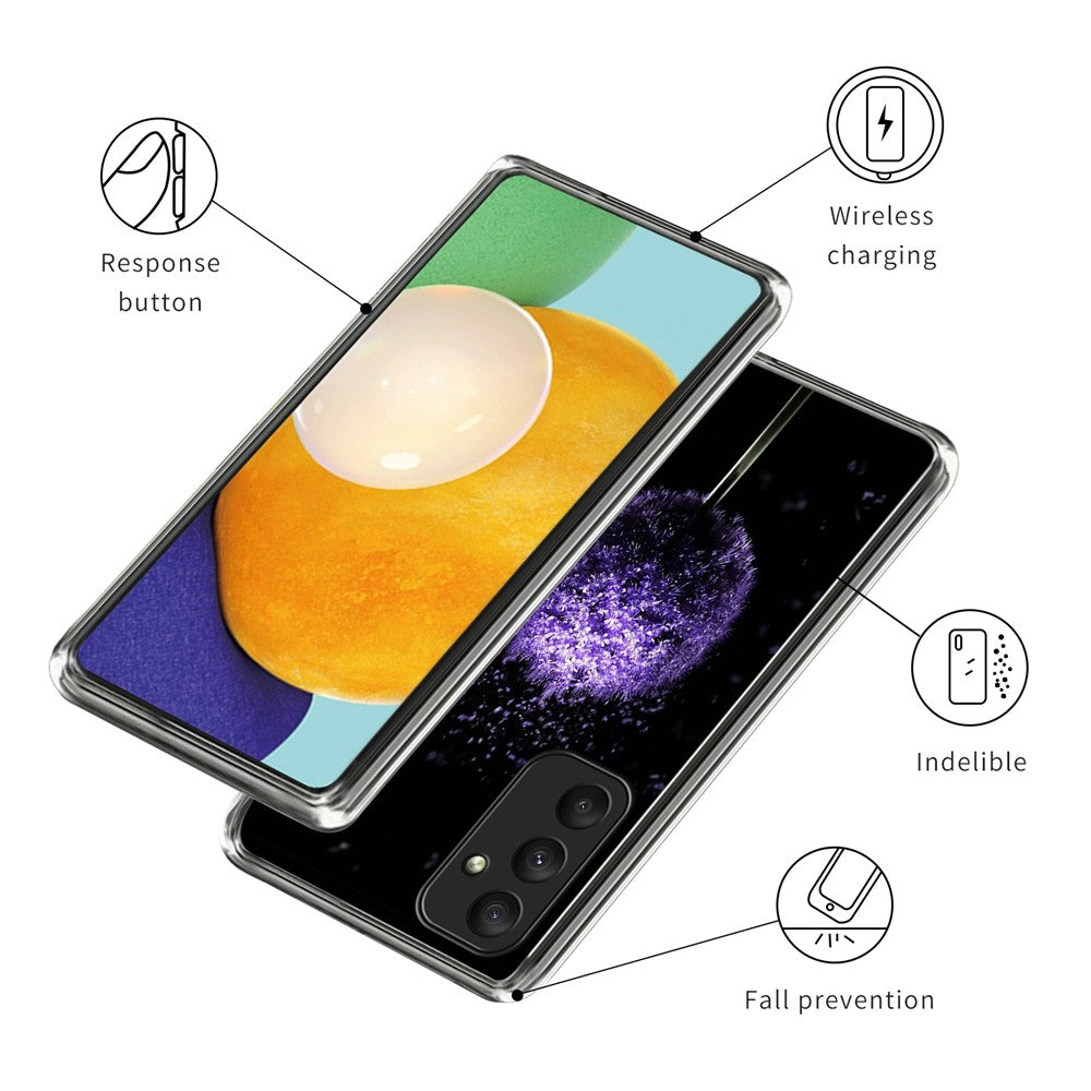 Til Samsung Galaxy A15 4G / 5G Cover Mønster Fleksibelt Stødsikkert TPU Telefoncover
