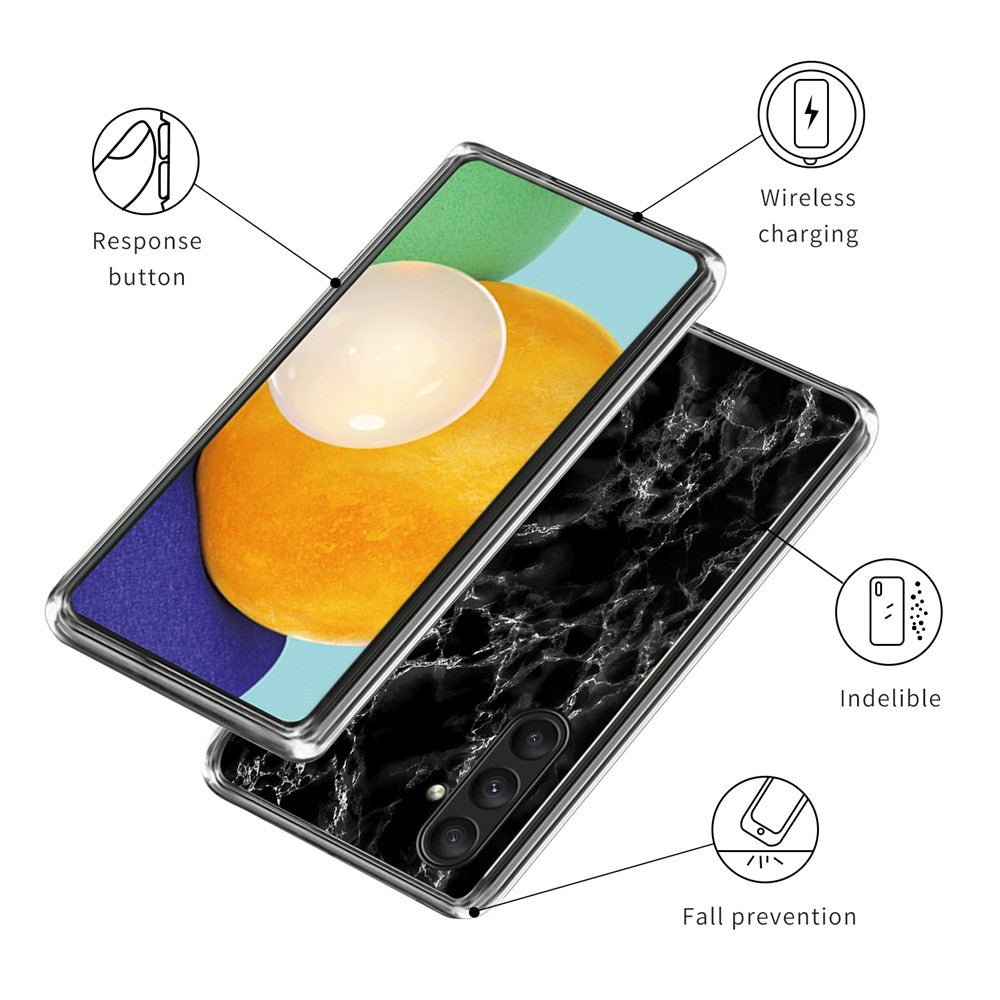 Samsung Galaxy A14 5G / Galaxy A14 4G-skal Mjukt TPU-mönster tryckt mobilskal