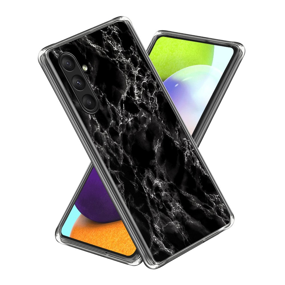 For Samsung Galaxy A25 5G (Global) (161.0 x 76.5 x 8.3mm) Case Shock-Absorbent TPU Pattern Printed Phone Cover