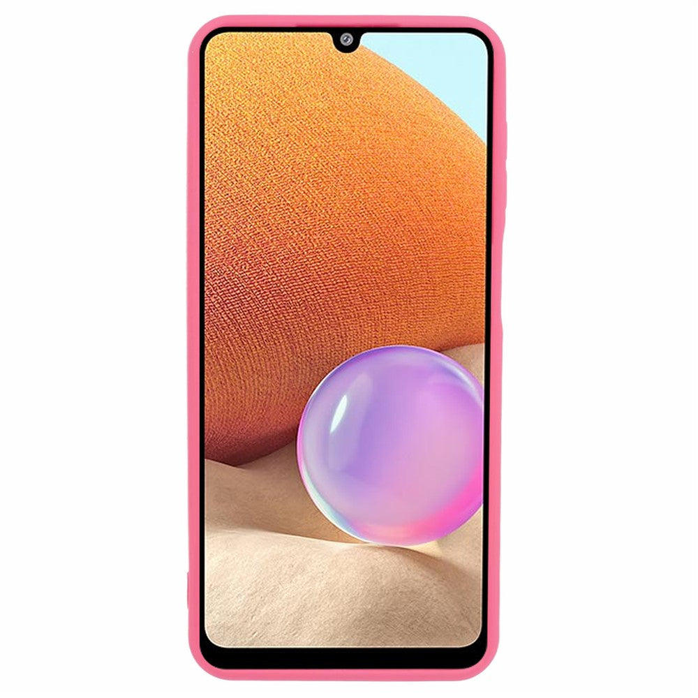 JTW Series For Samsung Galaxy A32 4G (EU Version) TPU Case Rubberized Down Jacket Back Phone Cover