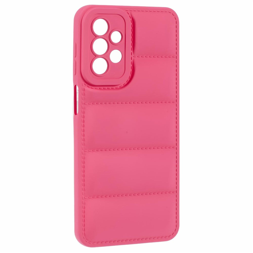 JTW-serien til Samsung Galaxy A52 4G / A52s 5G / A52 5G TPU-cover med gummieret "dunjakke"-overflade