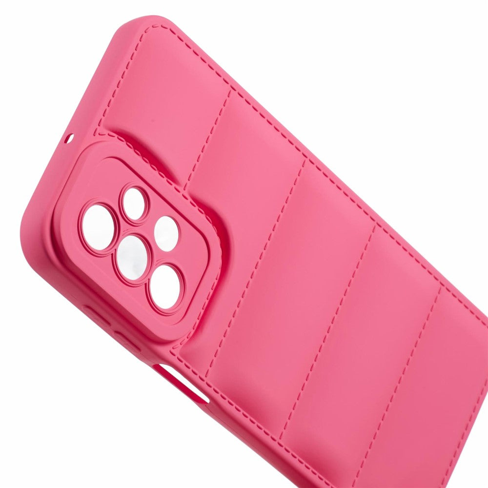 JTW-serien til Samsung Galaxy A52 4G / A52s 5G / A52 5G TPU-cover med gummieret "dunjakke"-overflade