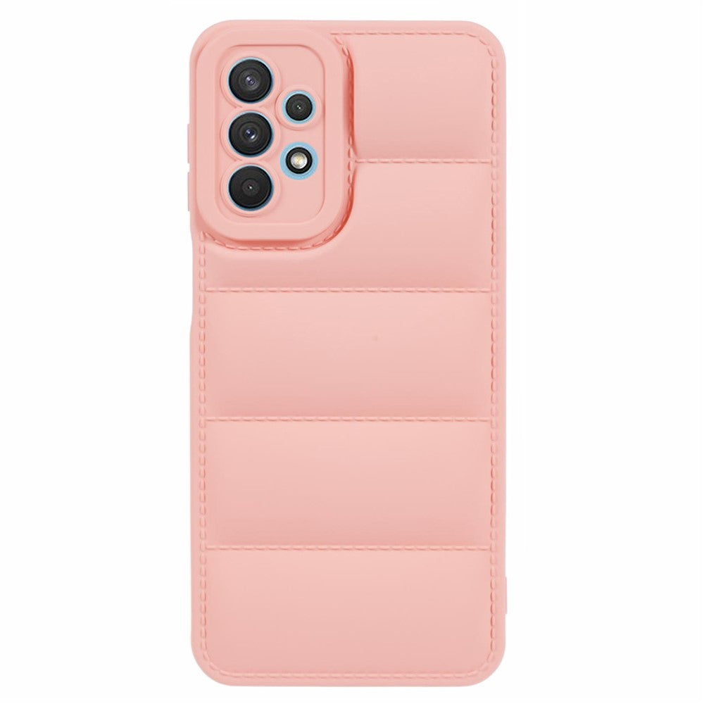 JTW-serien til Samsung Galaxy A52 4G / A52s 5G / A52 5G TPU-cover med gummieret "dunjakke"-overflade