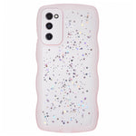 JTW-serien för Samsung Galaxy S20 FE / S20 FE 5G / S20 FE 2022 / S20 Lite-skal med glitterstjärnor i TPU-fodral