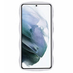 JTW Series for Samsung Galaxy S22 5G TPU Case Shockproof Epoxy Phone Cover Wavy Edge
