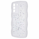 JTW Series for Samsung Galaxy S22 5G TPU Case Shockproof Epoxy Phone Cover Wavy Edge