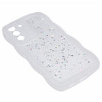 JTW Series for Samsung Galaxy S22 5G TPU Case Shockproof Epoxy Phone Cover Wavy Edge
