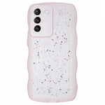 JTW Series for Samsung Galaxy S22 5G TPU Case Shockproof Epoxy Phone Cover Wavy Edge