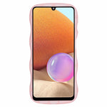 JTW Series til Samsung Galaxy A32 4G (EU Version) Etui med Glitterstjerner og Bølget Kant TPU Cover