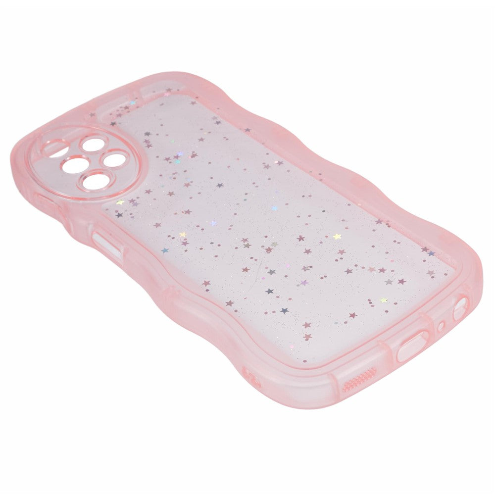 JTW Series for Samsung Galaxy A52 4G / 5G / A52s 5G Case Wavy Edge TPU Bling Star Phone Cover