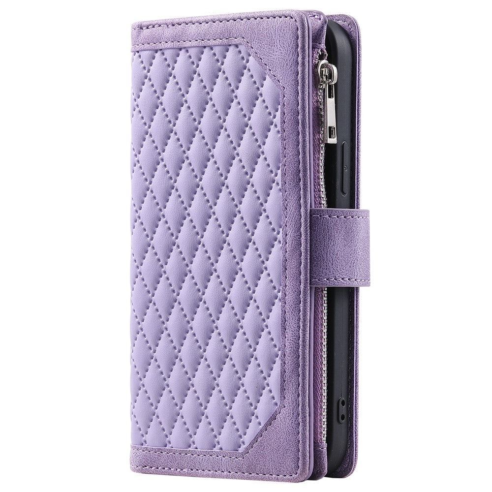 For Xiaomi Redmi Note 13 Pro 5G / Poco X6 5G Case Zipper Leather Phone Cover with Wallet