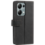 Xiaomi Redmi Note 13 Pro 4G / Poco M6 Pro 4G Fodral 9 Kortfack Plånbok PU Läder Vikbart Stativ mobilskal