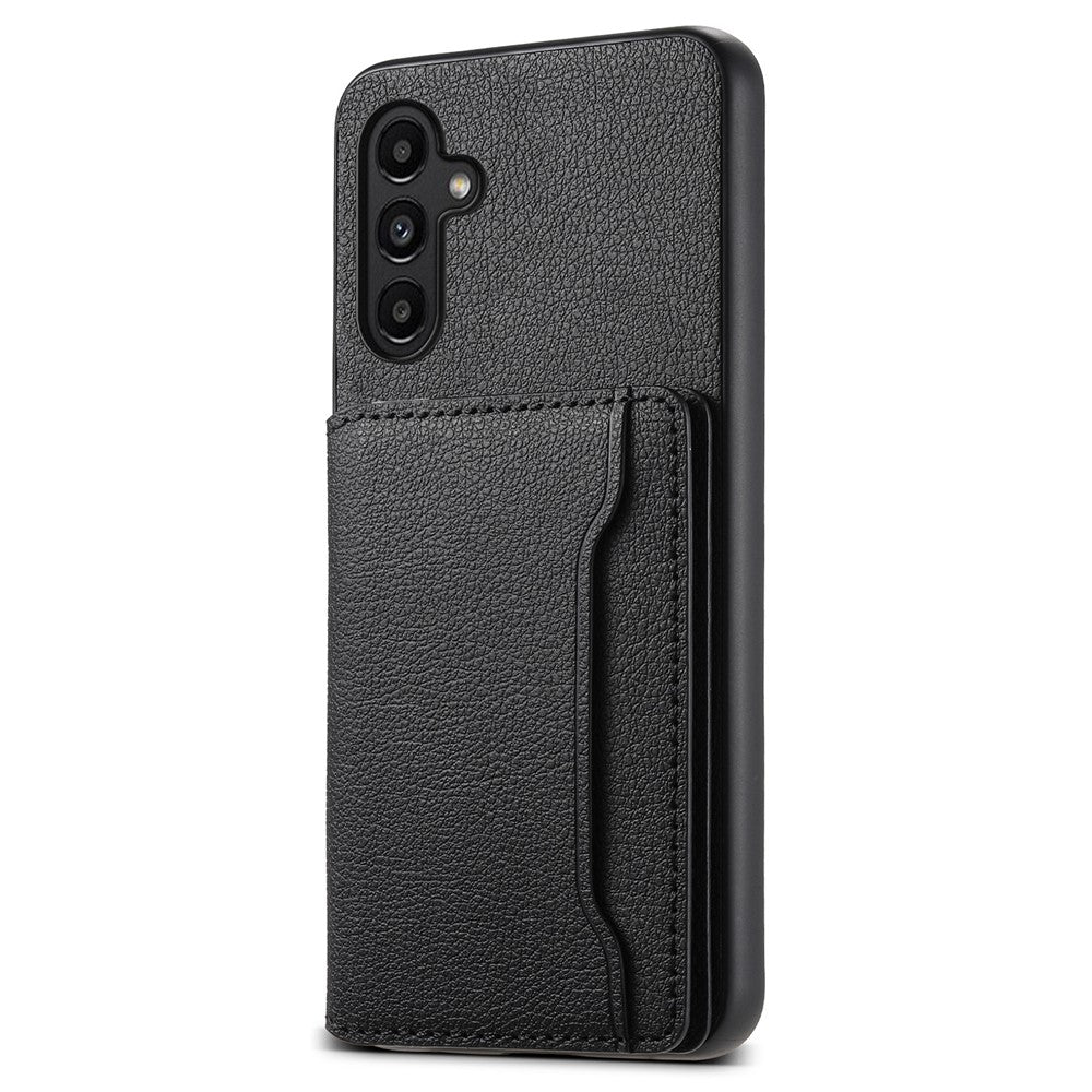 Samsung Galaxy A13 5G-skal TPU+PC+PU Stativfodral med Korthållare