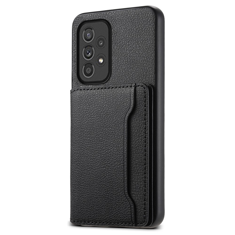 Samsung Galaxy A33 5G Korthållarskal Stativ TPU+PC+PU mobilskal