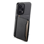 Xiaomi Redmi Note 12 Turbo / Poco F5 5G-skal Anti-damm Kalvstruktur Kortplatser mobilskyddsfodral