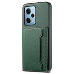 Xiaomi Redmi Note 12 Pro 5G / 12 Pro Speed 5G / Poco X5 Pro 5G-skal TPU+PC+PU Stativ mobilskal med Korthållare