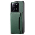 Xiaomi 13T / 13T Pro / Redmi K60 Ultra-cover med stativ, kortholder og tekstureret mobilbeskyttelse