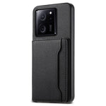 Xiaomi 13T / 13T Pro / Redmi K60 Ultra-cover med stativ, kortholder og tekstureret mobilbeskyttelse