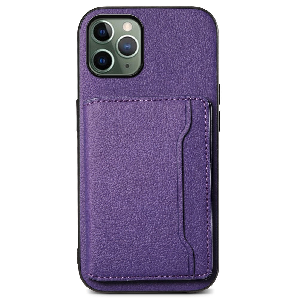 Til iPhone 11 Pro Cover Kalveskindsstruktur PU Læder Kortlommer Telefoncover