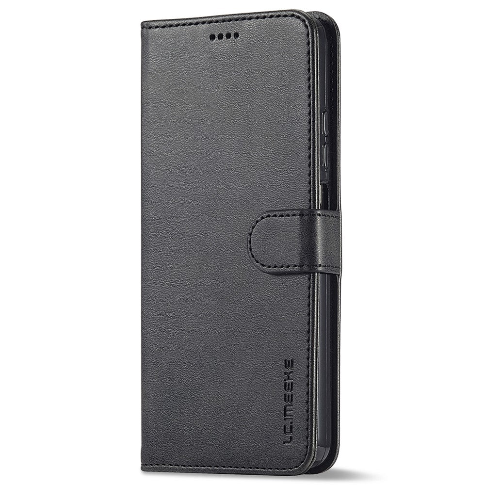 LC.IMEEKE For Xiaomi Poco X6 Pro 5G / Redmi K70E 5G Case Calf Texture Leather Wallet Flip Phone Cover