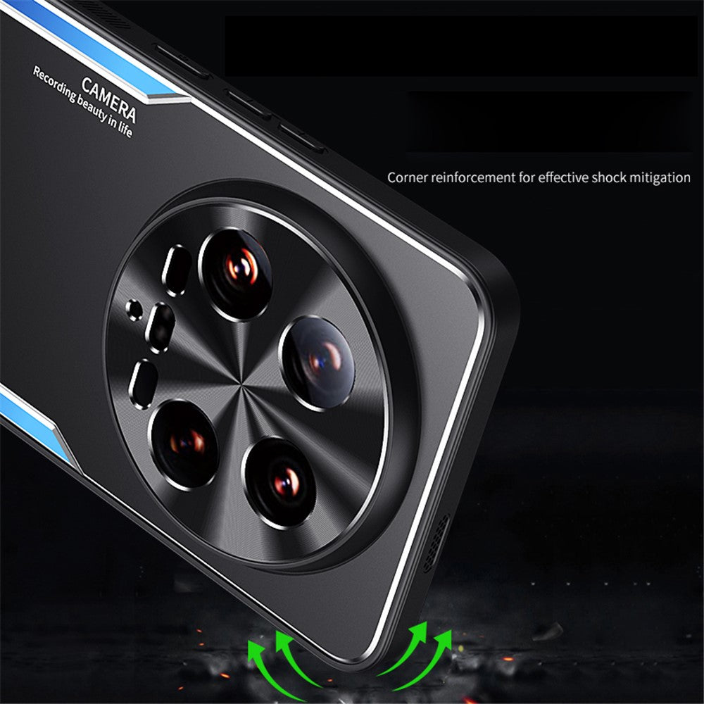 For Xiaomi 14 Ultra Case Aluminium Alloy+TPU Drop-proof Protective Phone Cover