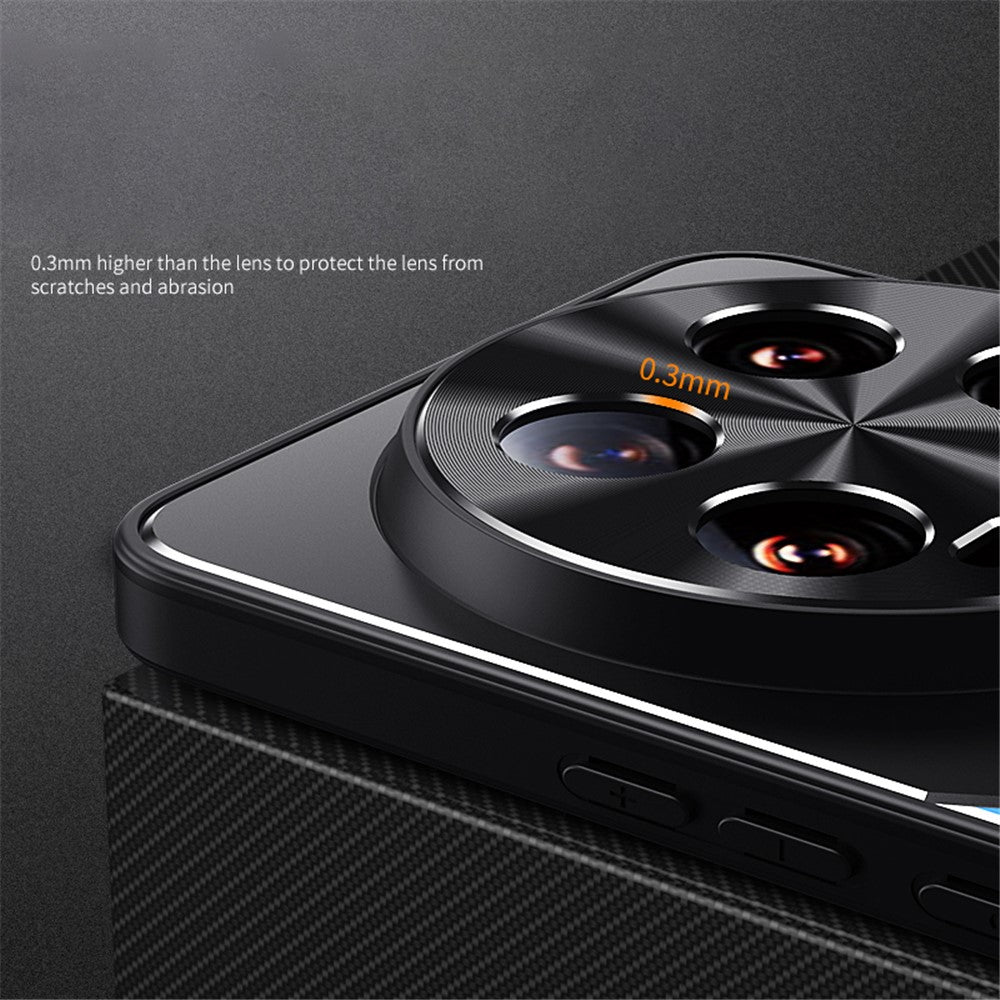 For Xiaomi 14 Ultra Case Aluminium Alloy+TPU Drop-proof Protective Phone Cover