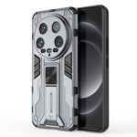 For Xiaomi 14 Ultra Cell Phone Case PC + TPU Scratch-proof Shell with Kickstand