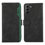 ABEEL Til Samsung Galaxy S21 5G / S21 4G Wallet Cover Farvematchende RFID-blokerende Læder Telefoncover