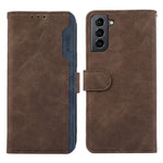 ABEEL Til Samsung Galaxy S21 5G / S21 4G Wallet Cover Farvematchende RFID-blokerende Læder Telefoncover