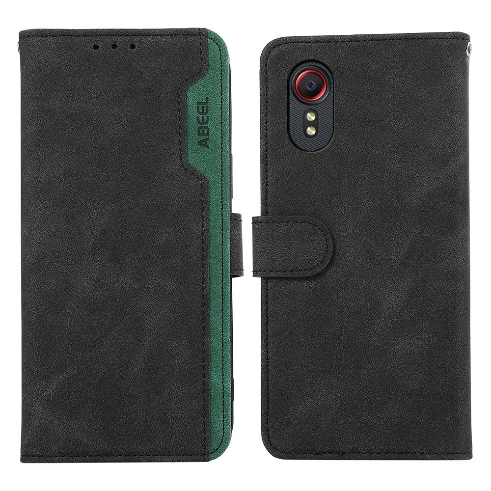 ABEEL Til Samsung Galaxy Xcover 5 Etui Læder Pung Telefoncover RFID Blokkering
