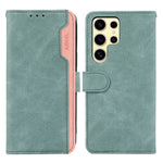 ABEEL Til Samsung Galaxy S22 Ultra 5G Magnetisk Telefoncover Stativ RFID Blokerende Cover