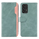 ABEEL For Samsung Galaxy A52 5G / A52 4G / A52s 5G Wallet Phone Case Color Matching RFID Blocking Leather Flip Cover