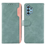 ABEEL for Samsung Galaxy A32 4G (EU Version) Wallet Phone Case PU Leather RFID Blocking Shockproof Phone Cover