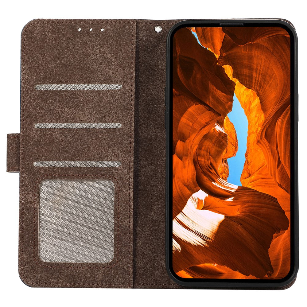 ABEEL För Samsung Galaxy S21+ 5G Mobilskal RFID-blockerande stativfodral
