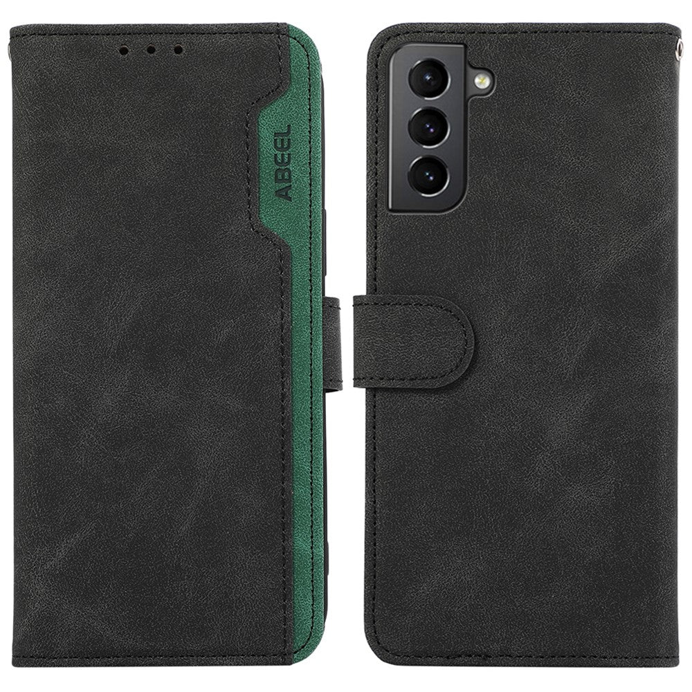 ABEEL För Samsung Galaxy S21+ 5G Mobilskal RFID-blockerande stativfodral