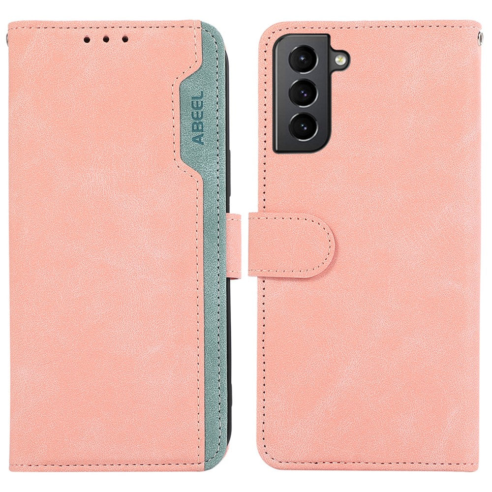 ABEEL För Samsung Galaxy S21+ 5G Mobilskal RFID-blockerande stativfodral