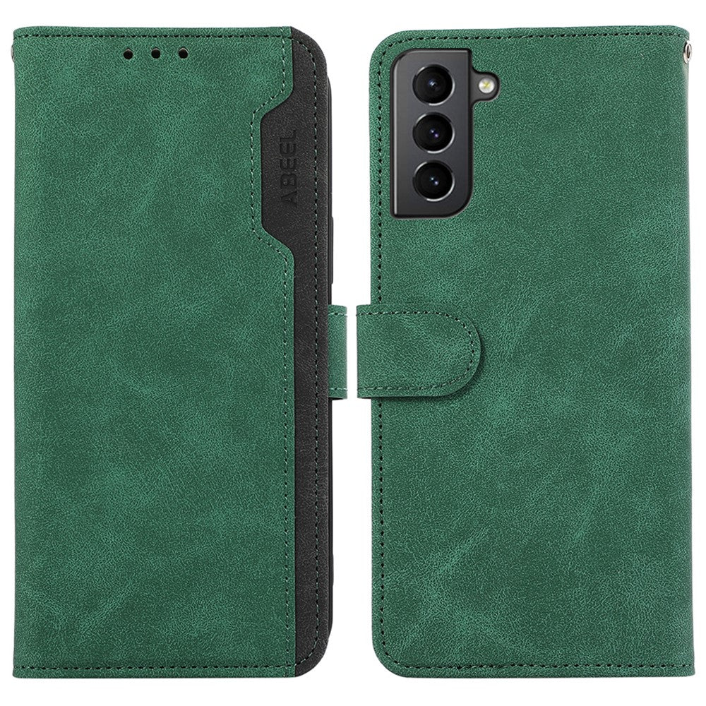 ABEEL För Samsung Galaxy S21+ 5G Mobilskal RFID-blockerande stativfodral