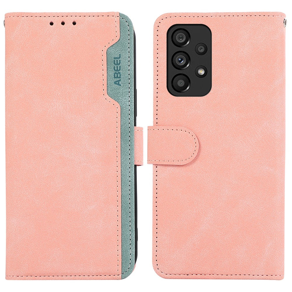 ABEEL PU-lædercover til Samsung Galaxy A23 4G / A23 5G (global version) Anti-ridse telefoncover RFID-blokerende pung