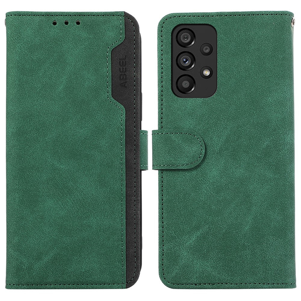 ABEEL PU-lædercover til Samsung Galaxy A23 4G / A23 5G (global version) Anti-ridse telefoncover RFID-blokerende pung