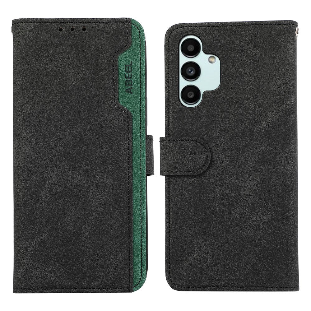 ABEEL PU Leather Case For Samsung Galaxy A04s 4G (164.7mm) / A13 5G RFID Blocking Stand