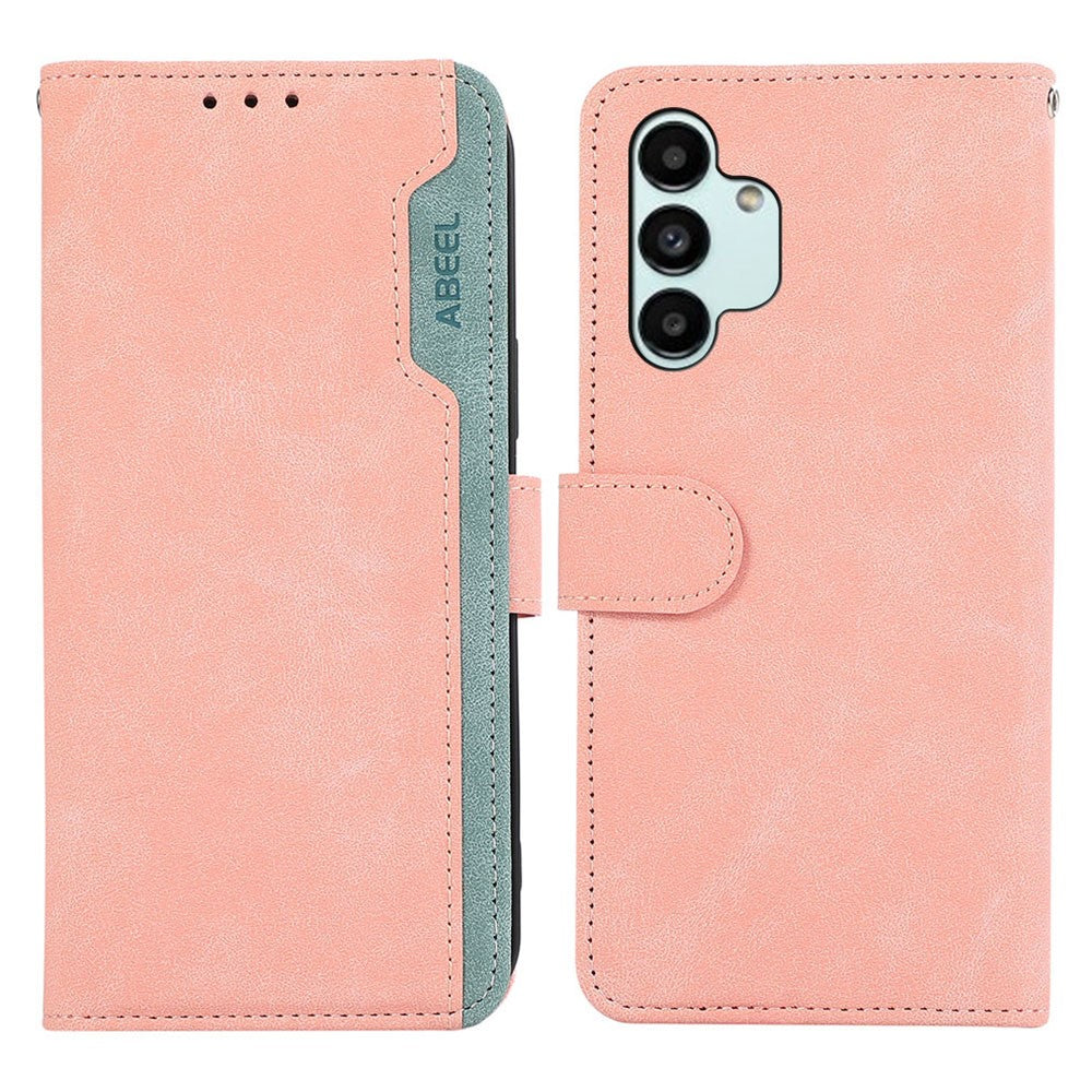 ABEEL PU Leather Case For Samsung Galaxy A04s 4G (164.7mm) / A13 5G RFID Blocking Stand