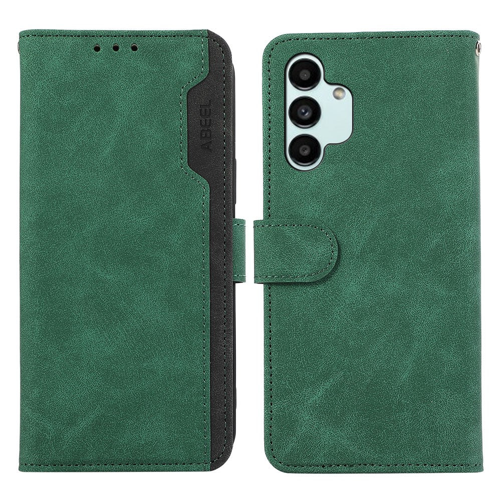 ABEEL PU Leather Case For Samsung Galaxy A04s 4G (164.7mm) / A13 5G RFID Blocking Stand
