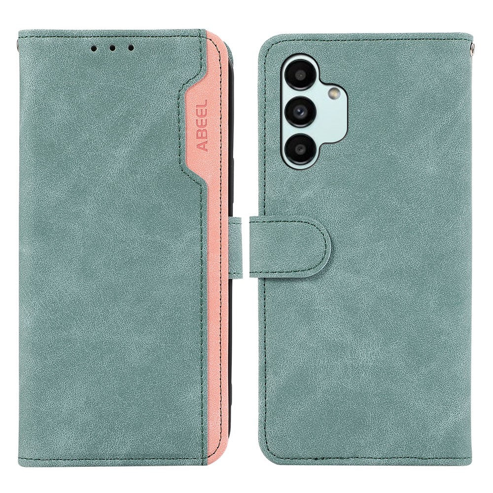 ABEEL PU Leather Case For Samsung Galaxy A04s 4G (164.7mm) / A13 5G RFID Blocking Stand