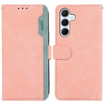 ABEEL For Samsung Galaxy A24 4G (162.1 x 77.6 x 8.3mm) Anti-scratch Phone Case PU Leather RFID Blocking Wallet Cover