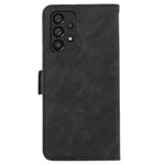 ABEEL För Samsung Galaxy A33 5G Skal PU Läder RFID Blockerande 3 Kortplatser Stativ mobilskal