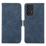 ABEEL Til Samsung Galaxy A33 5G Etui PU-læder RFID-blokerende 3 kortpladser Standtelefoncover